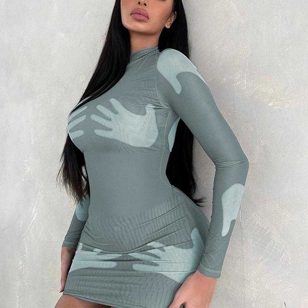 womens funny dress finger print slim stand collar long sleeve narrow high waist, Black;gray
womens funny dress finger print slim stand collar long sleeve narrow high waist, Black;gray