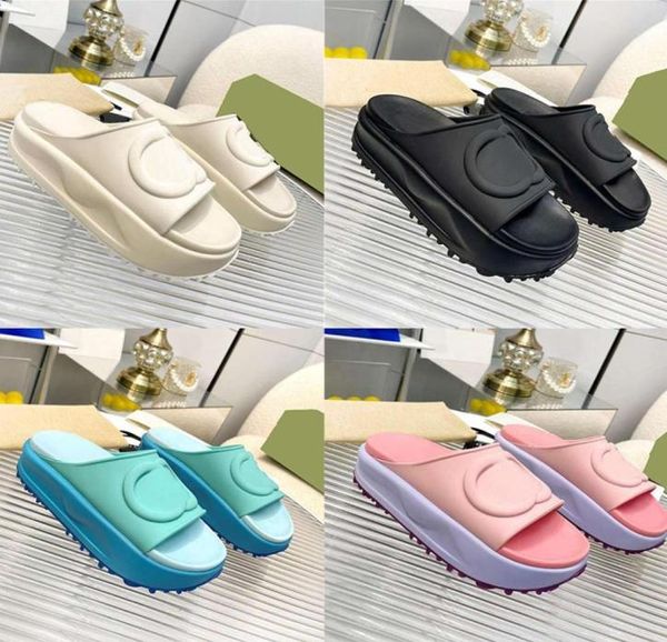 designer slippers platform slippers classics rubber slides solid color flip flops non slip sandals thick bottom flat women shoes w7374251, Black
designer slippers platform slippers classics rubber slides solid color flip flops non slip sandals thick bottom flat women shoes w7374251, Black