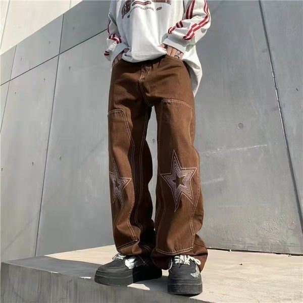 mens jeans harajuku patchwork letter stars embroidery ripped denim trousers straight retro washed oversized streetwear baggy 230420, Blue
mens jeans harajuku patchwork letter stars embroidery ripped denim trousers straight retro washed oversized streetwear baggy 230420, Blue