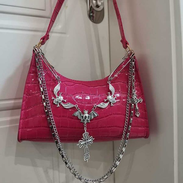 evening bags haex y2k harajuku women's bag 2022 trend gothic skull chains handbags female high street punk cross ladies shoulder bags j
evening bags haex y2k harajuku women's bag 2022 trend gothic skull chains handbags female high street punk cross ladies shoulder bags j