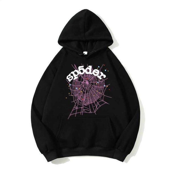 2023 young thug pink sp5der hoodies men women print spider web graphic streetwear sweatshirts pullovers, Black
2023 young thug pink sp5der hoodies men women print spider web graphic streetwear sweatshirts pullovers, Black