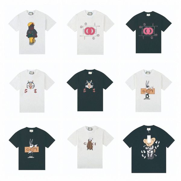 designer men's t-shirts ghost bear rabbit with headphones graphic t shirts womans tee summer round neck loose short sleeves fashion lei, White;black
designer men's t-shirts ghost bear rabbit with headphones graphic t shirts womans tee summer round neck loose short sleeves fashion lei, White;black