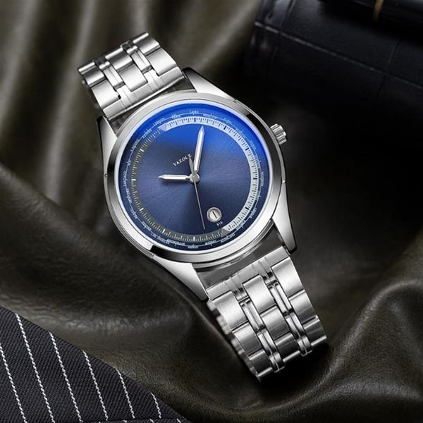 yazole 2020 sell business men watch luminous hands calendar function waterproof quartz wristwatch gifts relogio masculin 516336t, Slivery;brown
yazole 2020 sell business men watch luminous hands calendar function waterproof quartz wristwatch gifts relogio masculin 516336t, Slivery;brown