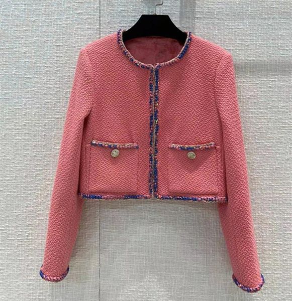 fur european and american women's wear spring 2022 new long sleeve round collar sequined button fashion tweed coat, Black
fur european and american women's wear spring 2022 new long sleeve round collar sequined button fashion tweed coat, Black