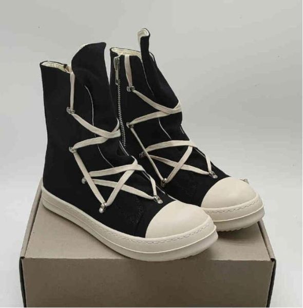 2022 dress shoes rick canvas sneakers for men and women owens shoelaces high soled boots casual shoes 3566009, Black
2022 dress shoes rick canvas sneakers for men and women owens shoelaces high soled boots casual shoes 3566009, Black