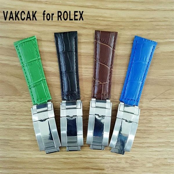 tm watch 20mm quality strap for rolex sub gmt genuine leather strap durable watch accessories with silver original steel buckle wa315j, Black;brown
tm watch 20mm quality strap for rolex sub gmt genuine leather strap durable watch accessories with silver original steel buckle wa315j, Black;brown