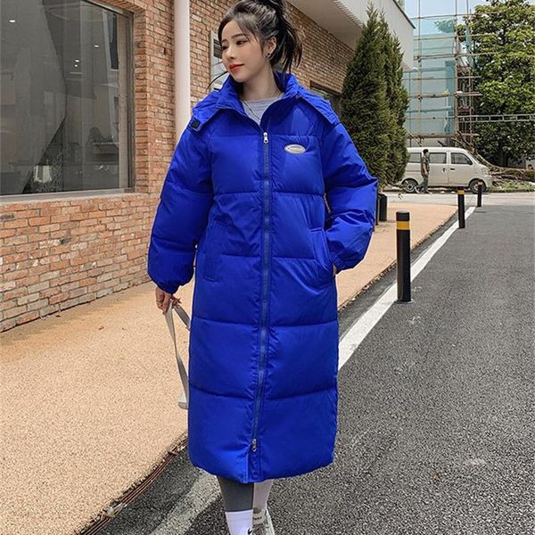 leather 2022 new long parkas women winter hood down cotton padded coats thick warm loose wadded jackets lady casual outerwear jh803, Black
leather 2022 new long parkas women winter hood down cotton padded coats thick warm loose wadded jackets lady casual outerwear jh803, Black