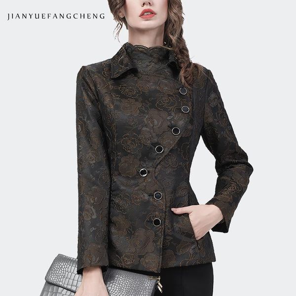 pants fashion wave collar retro jacquard women suit jacket female professional relief floral blazer elegant slim autumn new jackets, White
pants fashion wave collar retro jacquard women suit jacket female professional relief floral blazer elegant slim autumn new jackets, White