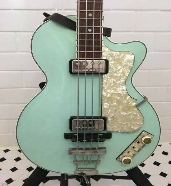 125th anniversary 1950039s hofner violin club green electric bass guitar 30quot short scale white pearl pickguard4582223
125th anniversary 1950039s hofner violin club green electric bass guitar 30quot short scale white pearl pickguard4582223