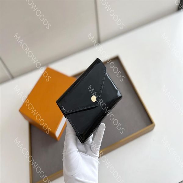 shiny leather short wallet victorine wallets designer card holder zipped coin pocket 6 card slots gold hardware lady luxury coin p189i, Red;black
shiny leather short wallet victorine wallets designer card holder zipped coin pocket 6 card slots gold hardware lady luxury coin p189i, Red;black