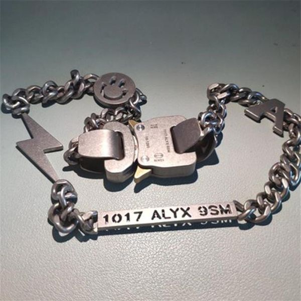 chains chain men women 1017 alyx necklace openwork letters stainless steel metal necklaces 9smchains177g, Silver
chains chain men women 1017 alyx necklace openwork letters stainless steel metal necklaces 9smchains177g, Silver