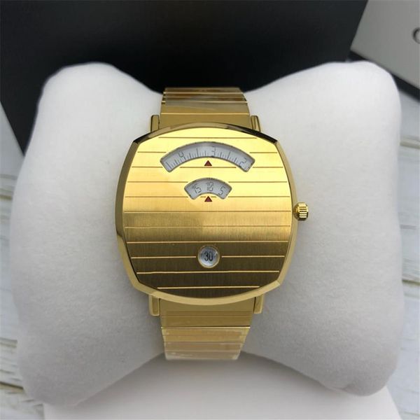 luxury watches 38mm women mens watch quartz movement gold wristwatches stainless steel montre de luxe with ori275a, Slivery;brown
luxury watches 38mm women mens watch quartz movement gold wristwatches stainless steel montre de luxe with ori275a, Slivery;brown