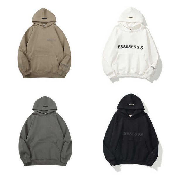 luxury fashion men's sweatshirts esss entials tracksuits letter hoodies men women sportswear hooded pant coat sweater pullover couple, Gray
luxury fashion men's sweatshirts esss entials tracksuits letter hoodies men women sportswear hooded pant coat sweater pullover couple, Gray