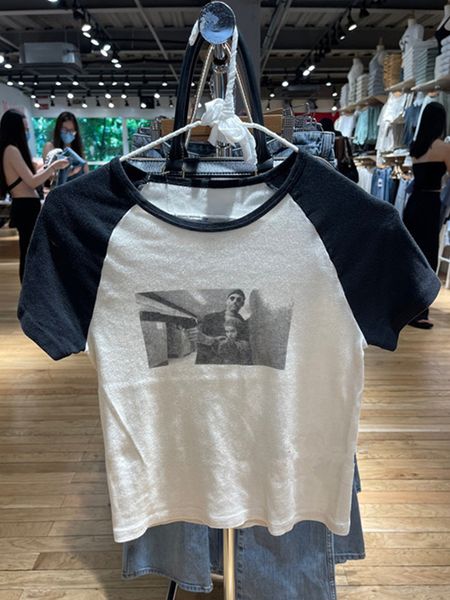 women s t shirt vintage graphic print slim t shirt summer round neck short sleeve patchwork t shirt retro classic cotton chic 230420, White
women s t shirt vintage graphic print slim t shirt summer round neck short sleeve patchwork t shirt retro classic cotton chic 230420, White