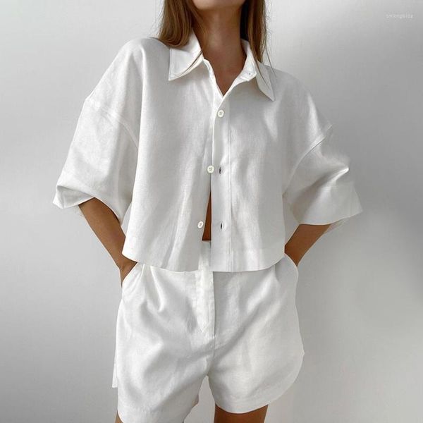 women's tracksuits 2023 women's shorts two piece set short half sleeve shirt fashion casual high waist linen suit streetwear, Gray
women's tracksuits 2023 women's shorts two piece set short half sleeve shirt fashion casual high waist linen suit streetwear, Gray