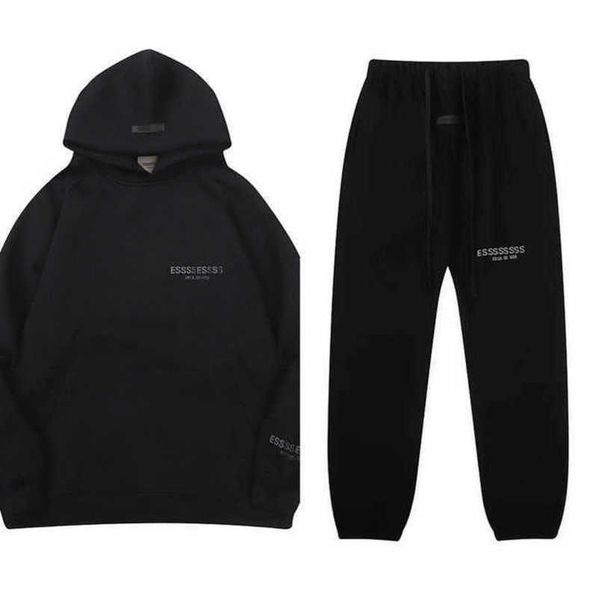 classics luxury men's tracksuits esss ential sweatshirts letter hoodies men women sportswear hooded pant coat sweater pullover couple, Black
classics luxury men's tracksuits esss ential sweatshirts letter hoodies men women sportswear hooded pant coat sweater pullover couple, Black