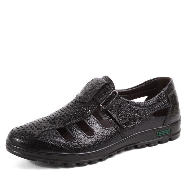 sandals men sandals genuine leather men casual men leather sandal shoes for men beach shoes fashioin breathable mens flats 230420, Black
sandals men sandals genuine leather men casual men leather sandal shoes for men beach shoes fashioin breathable mens flats 230420, Black
