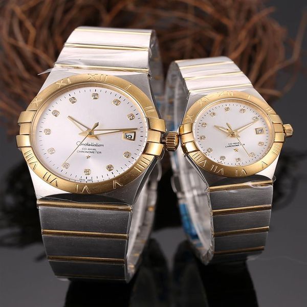 couple watches waterproof design boutique steel watchband aaa 36mm243h, Slivery;brown
couple watches waterproof design boutique steel watchband aaa 36mm243h, Slivery;brown