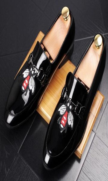 mens shoes bee embroidery casual leather luxury designer social driving brand fashion dress moccasins men loafers2307054, Black
mens shoes bee embroidery casual leather luxury designer social driving brand fashion dress moccasins men loafers2307054, Black