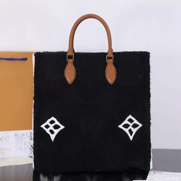 2021 designer shoulder bag winter plush woven totes women's luxury classic letter pattern shopping bags fashion 259u
2021 designer shoulder bag winter plush woven totes women's luxury classic letter pattern shopping bags fashion 259u