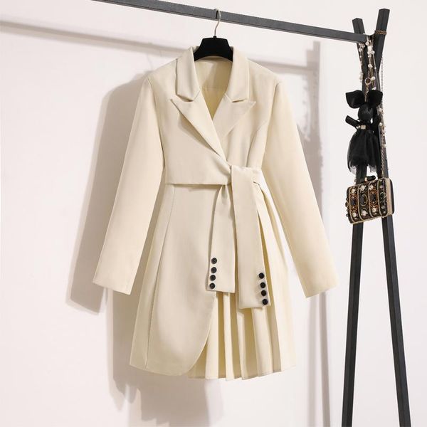 pants fashion coat long blazers mini dress women new spring autumn windbreaker coat female belt blazer pleated vintage oversized l4xl, White
pants fashion coat long blazers mini dress women new spring autumn windbreaker coat female belt blazer pleated vintage oversized l4xl, White