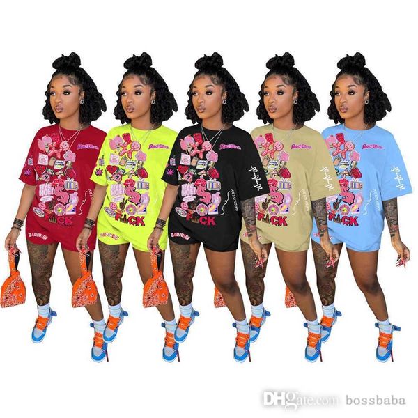 women tracksuits two pieces set designer 2023 new fashion and popular elements printing digital positioning printing t-shirt shorts sportwea, Gray
women tracksuits two pieces set designer 2023 new fashion and popular elements printing digital positioning printing t-shirt shorts sportwea, Gray