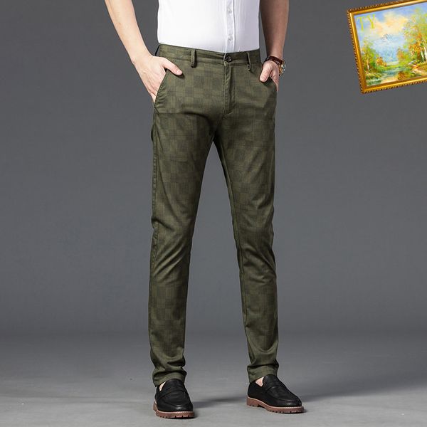 men's pants highend european and american fashion brand business casual pants men's slim feet trend joker loose pants in summer, Black
men's pants highend european and american fashion brand business casual pants men's slim feet trend joker loose pants in summer, Black
