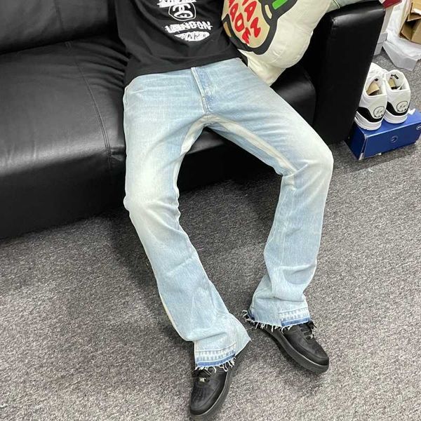 mens jeans designer clothing denim pants 22 new gallerses depts cleanfit micro flare light blue washed old splice distressed ripped
mens jeans designer clothing denim pants 22 new gallerses depts cleanfit micro flare light blue washed old splice distressed ripped