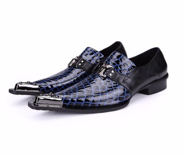 new style luxury fashion genuine leather snakeskin mens shoes pointed metal wedding business suit shoe plus7424846, Black
new style luxury fashion genuine leather snakeskin mens shoes pointed metal wedding business suit shoe plus7424846, Black