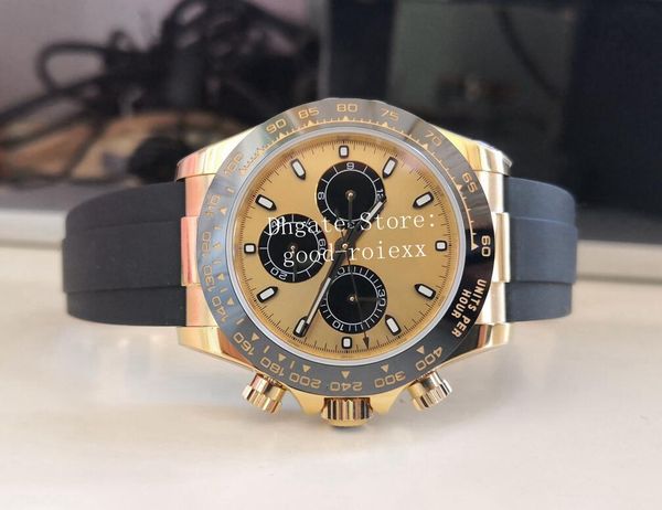 men's chronograph watches men yellow gold watch automatic eta 7750 movement ew ceramic bezel rubber strap 904l steel valjoux meteorite, Slivery;brown
men's chronograph watches men yellow gold watch automatic eta 7750 movement ew ceramic bezel rubber strap 904l steel valjoux meteorite, Slivery;brown
