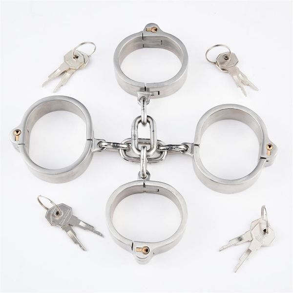 stainless steel handcuffs ankle cuff with chain bondage stealth lock design hand cuffs restraints fetish tiys for women men316r
stainless steel handcuffs ankle cuff with chain bondage stealth lock design hand cuffs restraints fetish tiys for women men316r