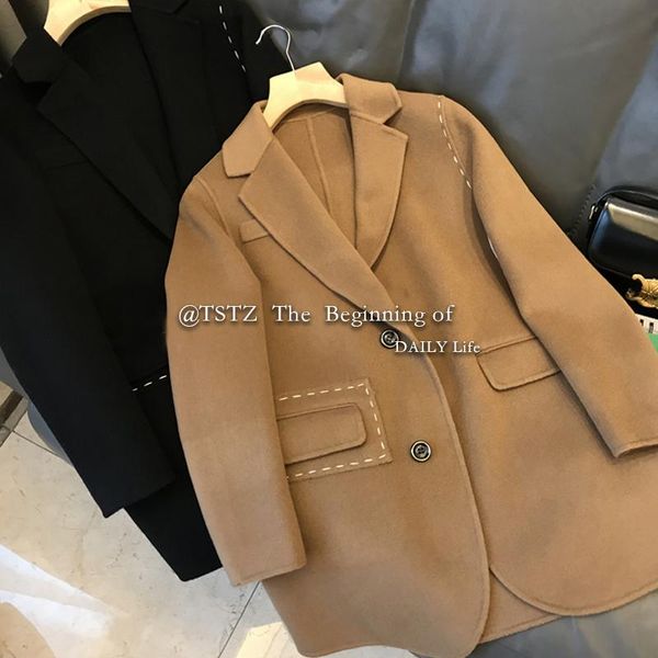 pants 2022 peru winter commute new design cashmere coat short elegant new pattern single breasted, White
pants 2022 peru winter commute new design cashmere coat short elegant new pattern single breasted, White