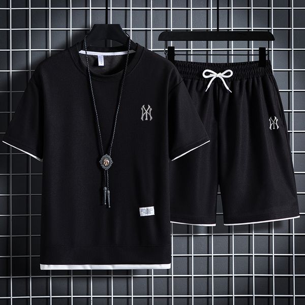 mens tracksuits men set shorts tshirt suit short sleeve black tshirts summer sportswear loose casual wear ventilation comfortable deals 2304, Gray
mens tracksuits men set shorts tshirt suit short sleeve black tshirts summer sportswear loose casual wear ventilation comfortable deals 2304, Gray