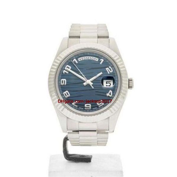 christmas gift wristwatches mens watch blue wave dial ii 18k white gold watch 218239 41mm290v, Slivery;brown
christmas gift wristwatches mens watch blue wave dial ii 18k white gold watch 218239 41mm290v, Slivery;brown