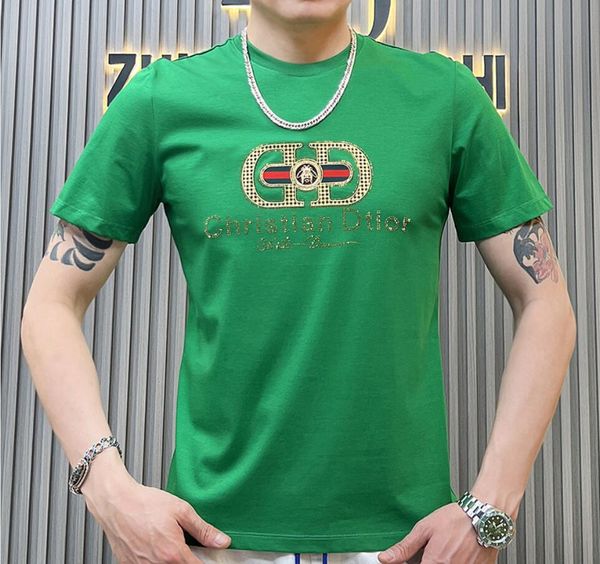 men's t-shirts light luxury mens designer t shirt casual man womens tees letters print short sleeves sell luxury men clothes, White;black
men's t-shirts light luxury mens designer t shirt casual man womens tees letters print short sleeves sell luxury men clothes, White;black
