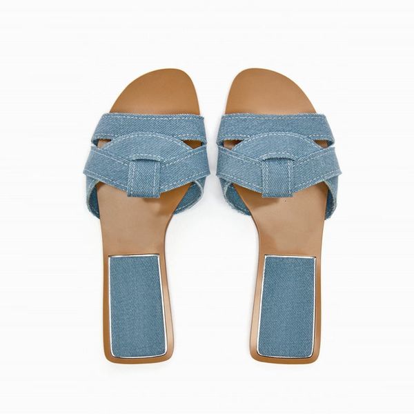 sandals traf blue flat denim slider sandals for women summer round toe beach slippers female outdoor slip-on flats sandals 230420, Black
sandals traf blue flat denim slider sandals for women summer round toe beach slippers female outdoor slip-on flats sandals 230420, Black