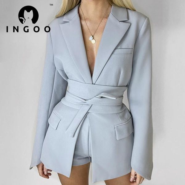 pants ingoo lace up waist long sleeve lapel blazers suit women solid elegant office ladies casual jacket coat fashion street outwear, White
pants ingoo lace up waist long sleeve lapel blazers suit women solid elegant office ladies casual jacket coat fashion street outwear, White