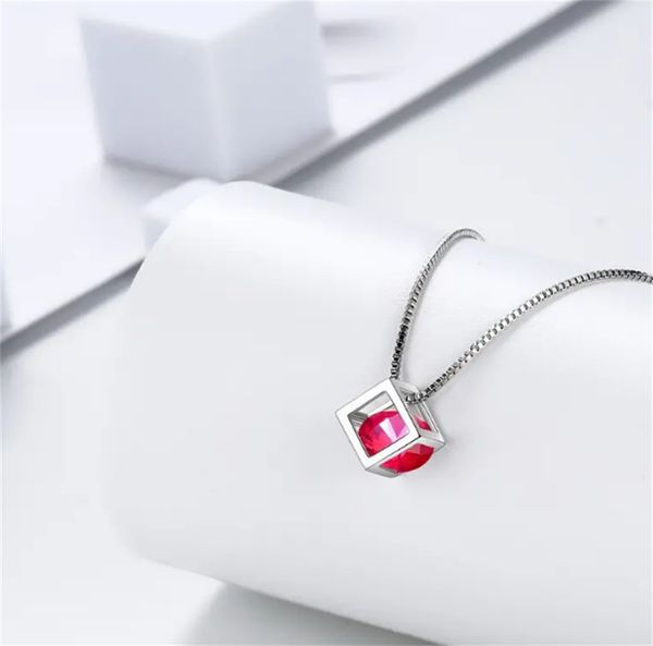 925 sterling silver birthstone necklaces women crystal 3d cube birth stone pendant cubic zirconia jewelry
925 sterling silver birthstone necklaces women crystal 3d cube birth stone pendant cubic zirconia jewelry