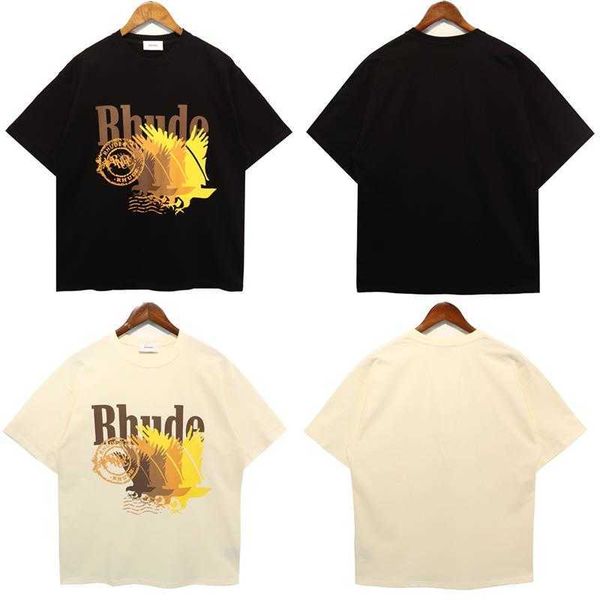 designer fashion clothing tees hip hop tshirts rhude 23ss spring summer new half sleeve men's american oversize eagle letter printing c, White;black
designer fashion clothing tees hip hop tshirts rhude 23ss spring summer new half sleeve men's american oversize eagle letter printing c, White;black