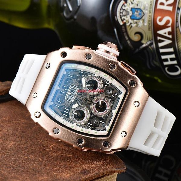 20223a luxury watch six hand quartz chronograph full function running second men's brand tonneau clock cool wristwatch reloj 281p, Slivery;brown
20223a luxury watch six hand quartz chronograph full function running second men's brand tonneau clock cool wristwatch reloj 281p, Slivery;brown