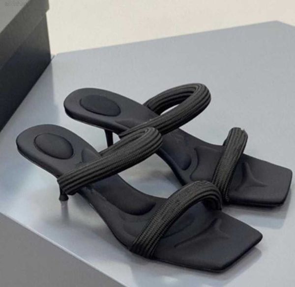 2022 luxury a wang webbing black high heel slippers and sandals women new soft bottom stiletto high-heeled cat heels ladies66
2022 luxury a wang webbing black high heel slippers and sandals women new soft bottom stiletto high-heeled cat heels ladies66