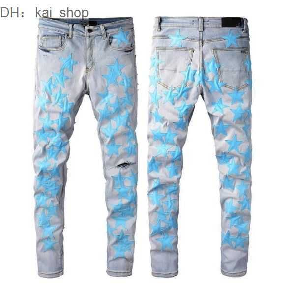 men's jeans de primavera para hombres bordado mezclilla pantalones moda hip hop cremallera angustiados 71, Blue
men's jeans de primavera para hombres bordado mezclilla pantalones moda hip hop cremallera angustiados 71, Blue