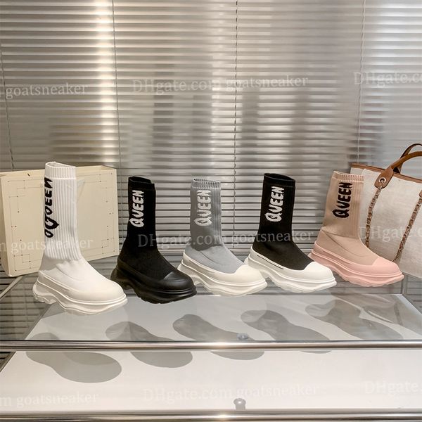 woman designer sock shoes sports trainers sneakers graffiti tread slick black white knit mcqueens boot womens shoe size 35-40
woman designer sock shoes sports trainers sneakers graffiti tread slick black white knit mcqueens boot womens shoe size 35-40
