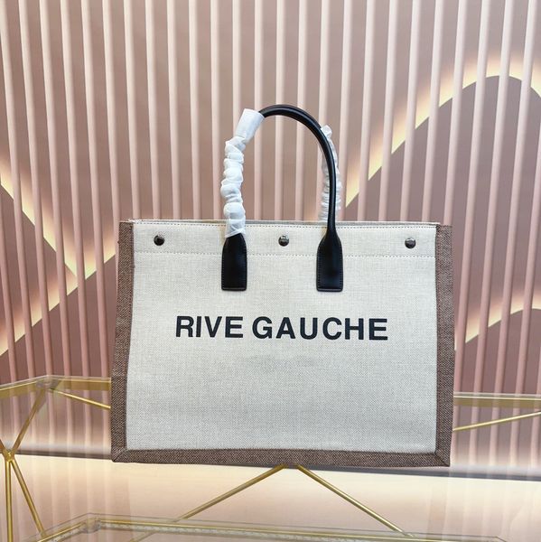 women handbag rive gauche tote bag shopping bag handbags linen large beach bags designer travel crossbody shoulder satchel wallet 48 cm
women handbag rive gauche tote bag shopping bag handbags linen large beach bags designer travel crossbody shoulder satchel wallet 48 cm