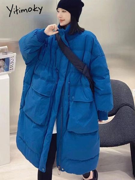 leather yitimoky long parkas women stand collar snow oversized thick warm coat big pocket new fashion winter jacket women female outwear, Black
leather yitimoky long parkas women stand collar snow oversized thick warm coat big pocket new fashion winter jacket women female outwear, Black
