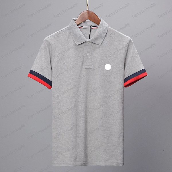 designer brand mens polo t shirt summer luxury polos fashion t-shirts breathable short-sleeved lapel casual top, White;black
designer brand mens polo t shirt summer luxury polos fashion t-shirts breathable short-sleeved lapel casual top, White;black