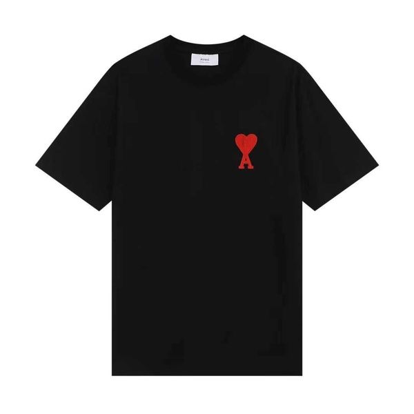 t shirts for men women t-shirt pure embroidery amis solid color love high cotton round neck short 23ss sleeved spring/summer new 3qnl, White;black
t shirts for men women t-shirt pure embroidery amis solid color love high cotton round neck short 23ss sleeved spring/summer new 3qnl, White;black