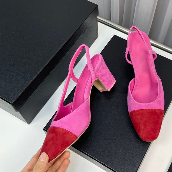 23ss womens dress shoes designer sandals square toes dress shoes chunky heels slip on slingbacks slippers ladies slides classic fuchsia eleg, Black
23ss womens dress shoes designer sandals square toes dress shoes chunky heels slip on slingbacks slippers ladies slides classic fuchsia eleg, Black