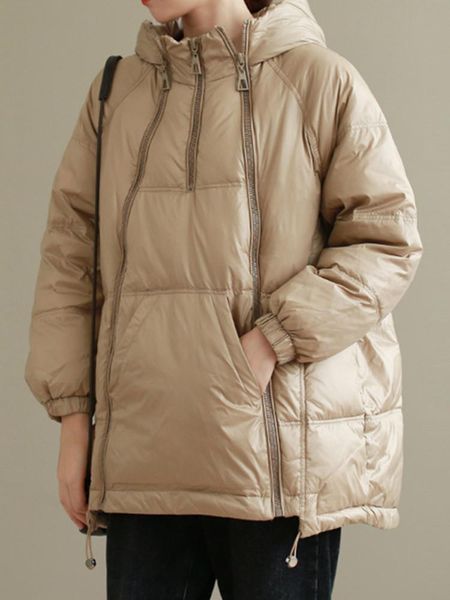 parkas fitaylor winter hooded light feather jacket women irregular warm down coat windproof sleeve parker multi zipper design outwear, Black
parkas fitaylor winter hooded light feather jacket women irregular warm down coat windproof sleeve parker multi zipper design outwear, Black