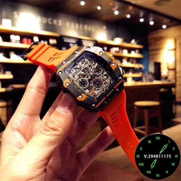 milles watch business and leisure domineering carbon fiber mens fully automatic mechanical watch calendar large personality table tape fashi, Slivery;golden
milles watch business and leisure domineering carbon fiber mens fully automatic mechanical watch calendar large personality table tape fashi, Slivery;golden